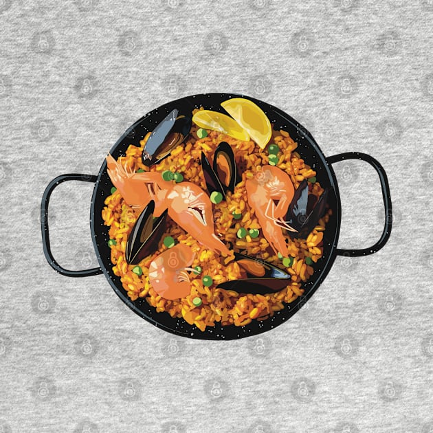 Spanish Paella by Holailustra